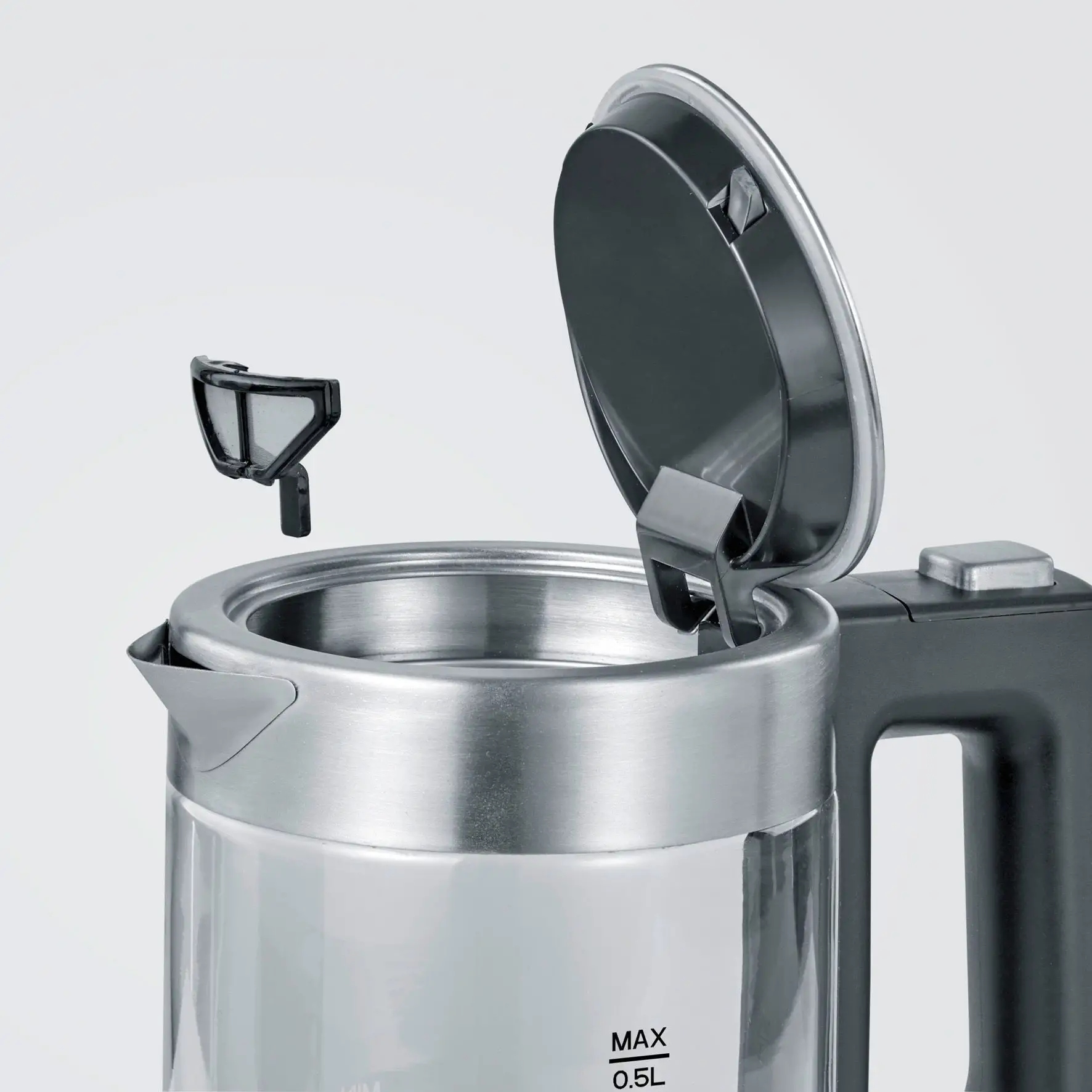 Wysoka moc 1100 W – Szybkie gotowanie wody