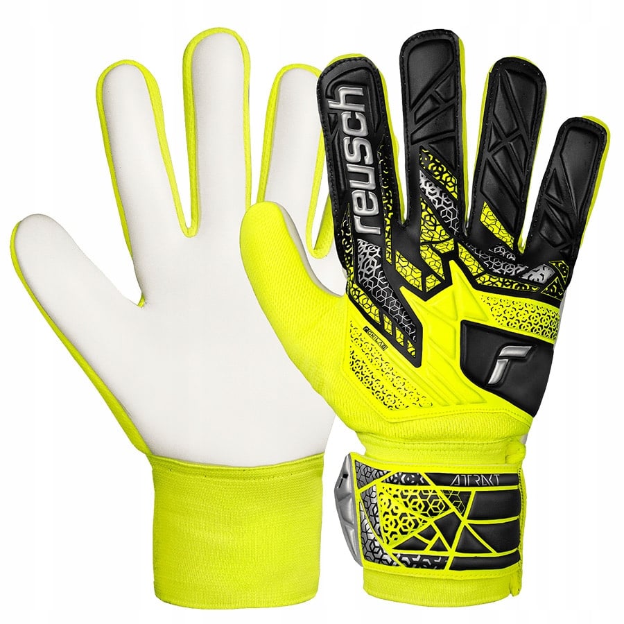 Rękawice bramkarskie Reusch Attrakt Starter Solid – Twoje wsparcie na boisku