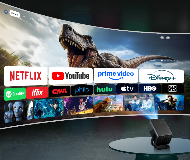 Jasność 1000 ANSI lumenów – Doskonała widoczność w różnych warunkach