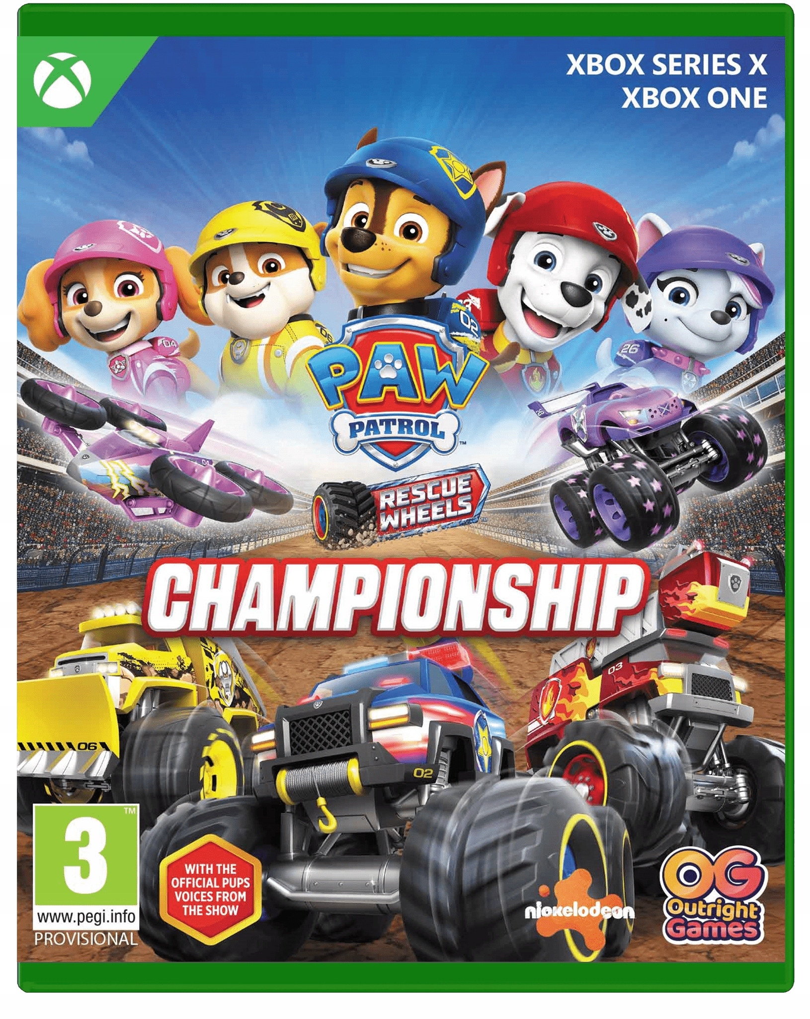 PSI PATROL RESCUE WHEELS: CHAMPIONSHIP – Ekscytująca gra wyścigowa na Xbox