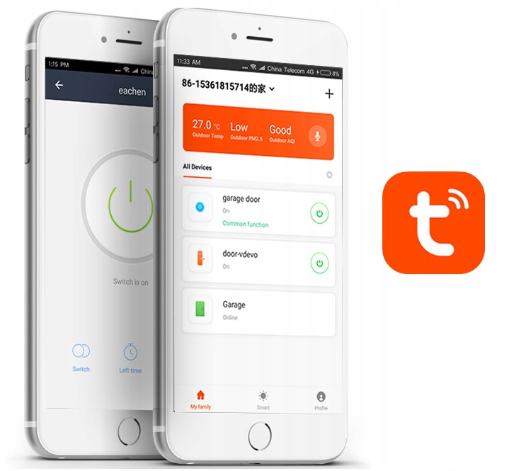 Wysoka jakość obrazu – 8-calowy ekran dotykowy Full HD