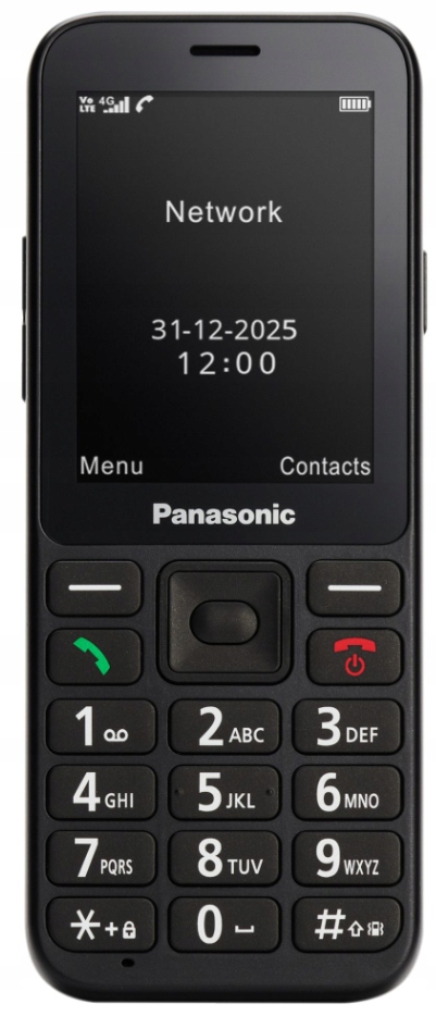 Telefon komórkowy Panasonic KX-TU250 4G – Idealny wybór dla seniorów
