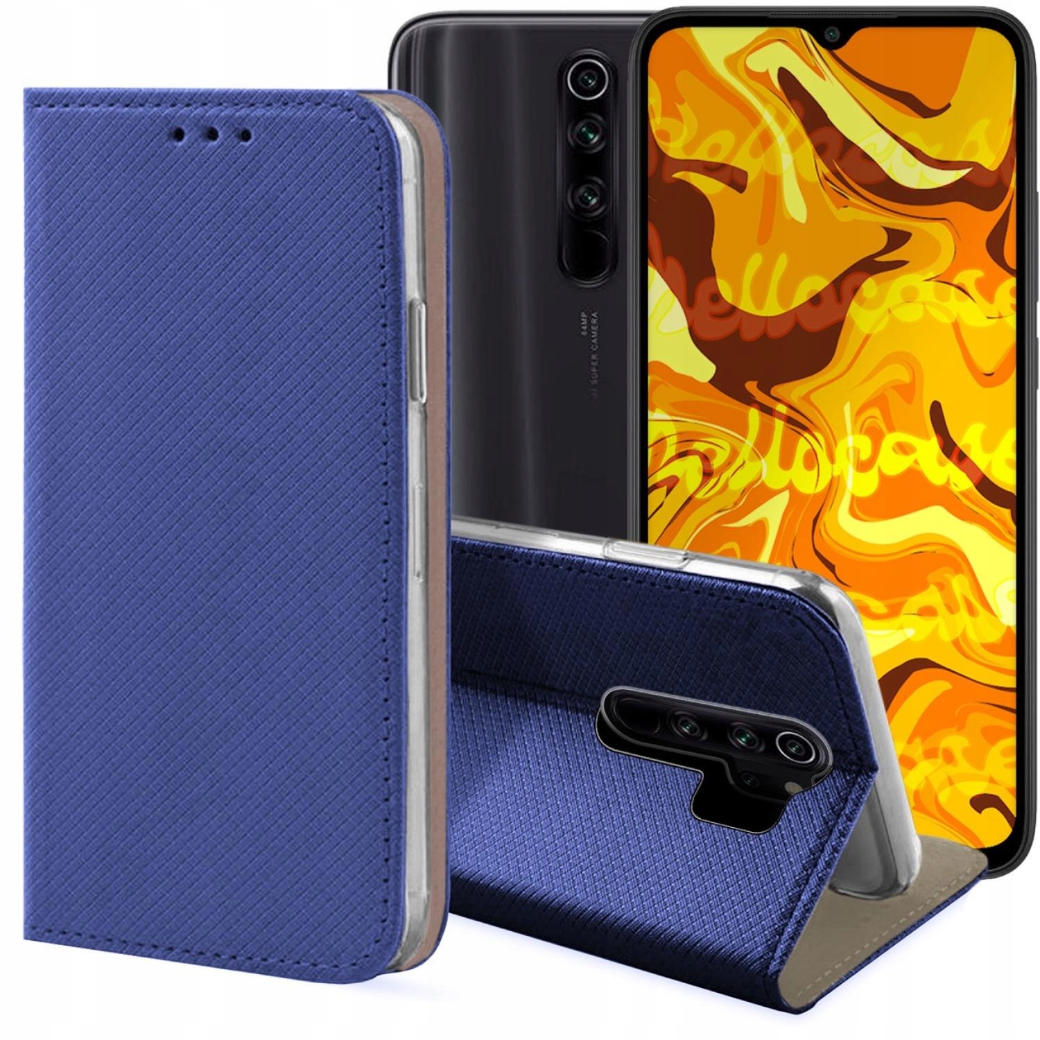 Etui z klapką do Xiaomi Redmi Note 8 Pro – Elegancja i styl w jednym