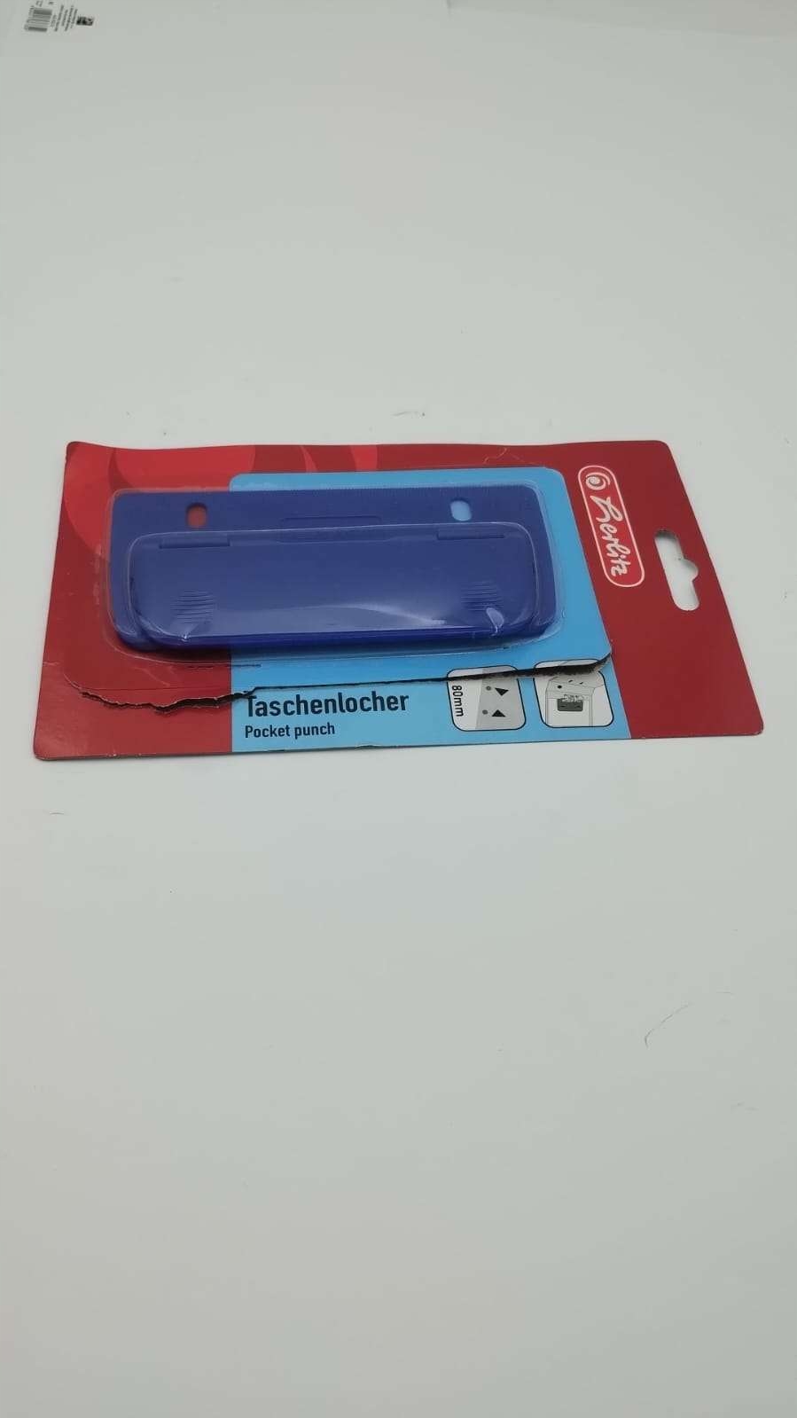 Dziurkacz Herlitz Mini-Taschenlocher – Idealny do biura i podróży