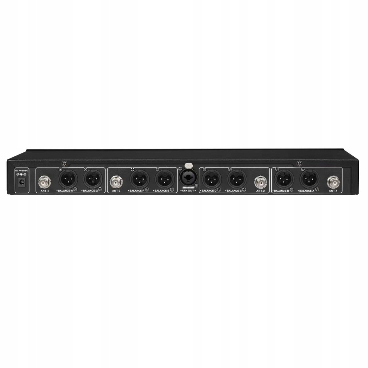 Odbiornik z 8 wyjściami XLR – idealny do systemów audio