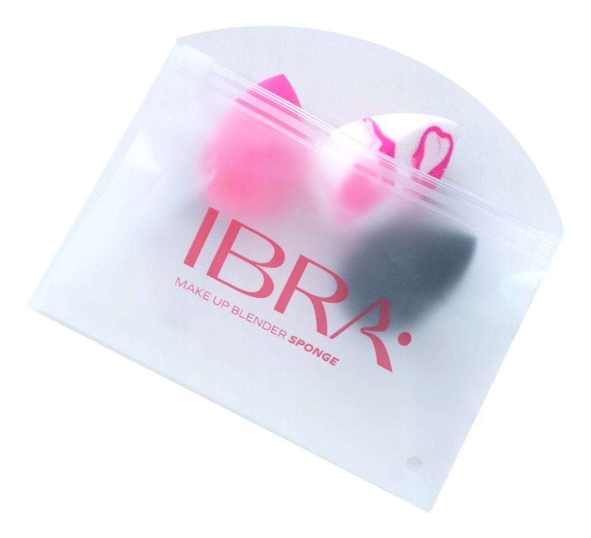 IBRA Blender-gąbka do makijażu - mix - 1op.-3szt – Idealne narzędzie do perfekcyjnego makijażu
