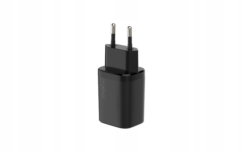 Ładowarka Maxximus Ład. sieć. MX Carbon 30W PD+QC, USB-A+C BLACK / CZARNY – Niezawodne ładowanie dla Twoich urządzeń
