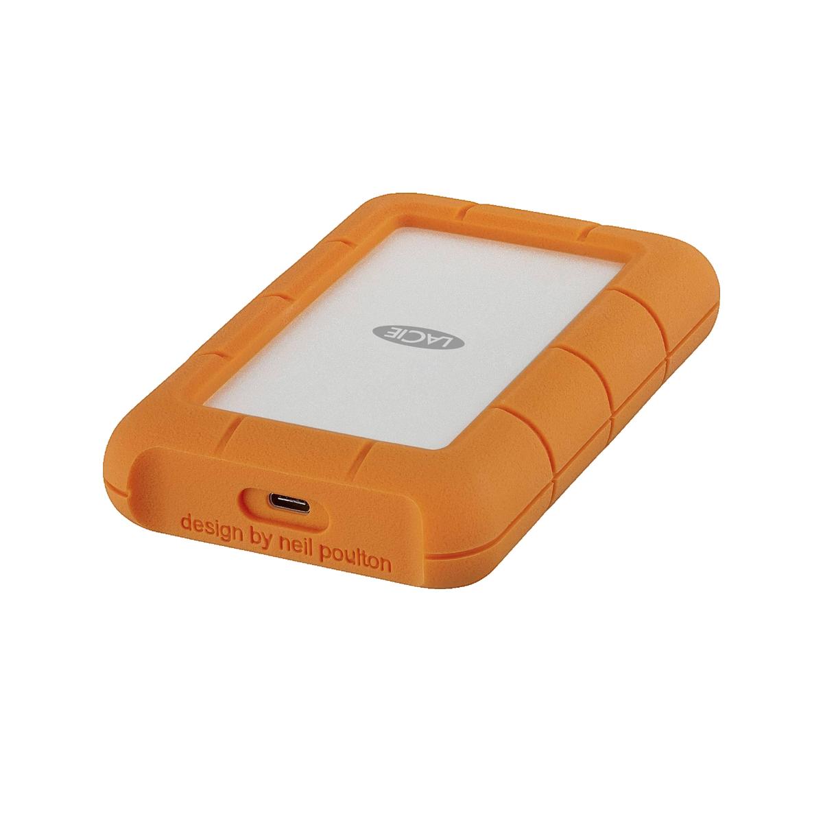 LaCie Rugged 5TB Pomarańczowy (STFR5000800) – Wytrzymały dysk zewnętrzny dla każdego