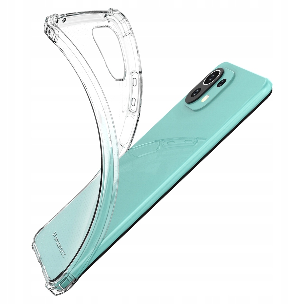 Etui bezbarwne Anti Shock do Xiaomi Mi 11 Lite Typ plecki