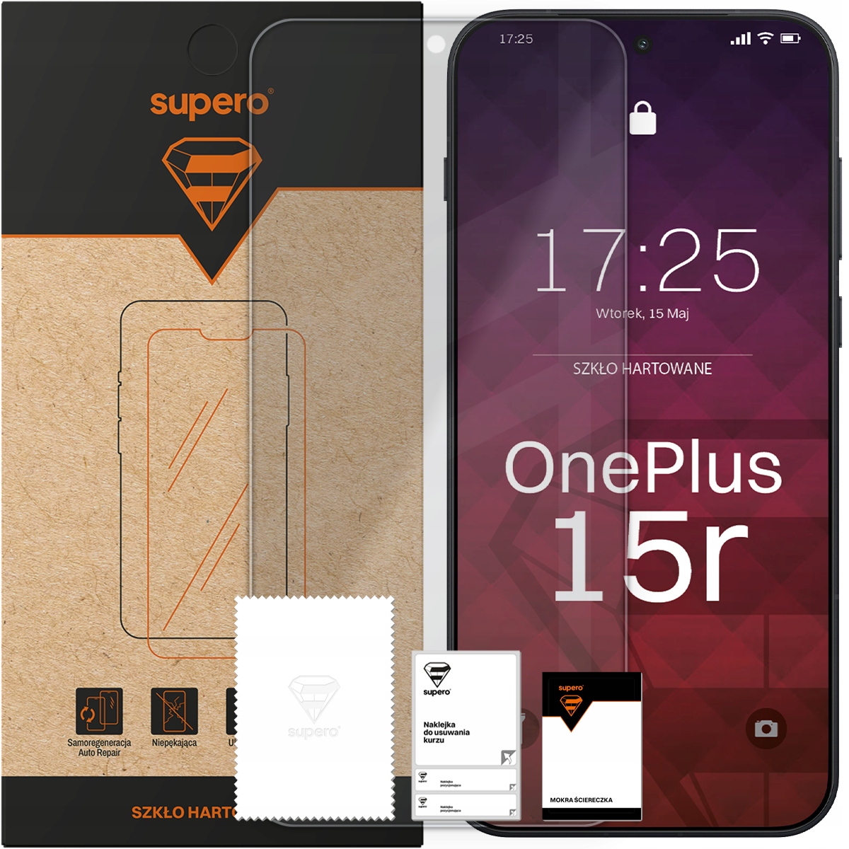 Szkło hartowane Supero do OnePlus 15R – Maksymalna ochrona dla Twojego ekranu