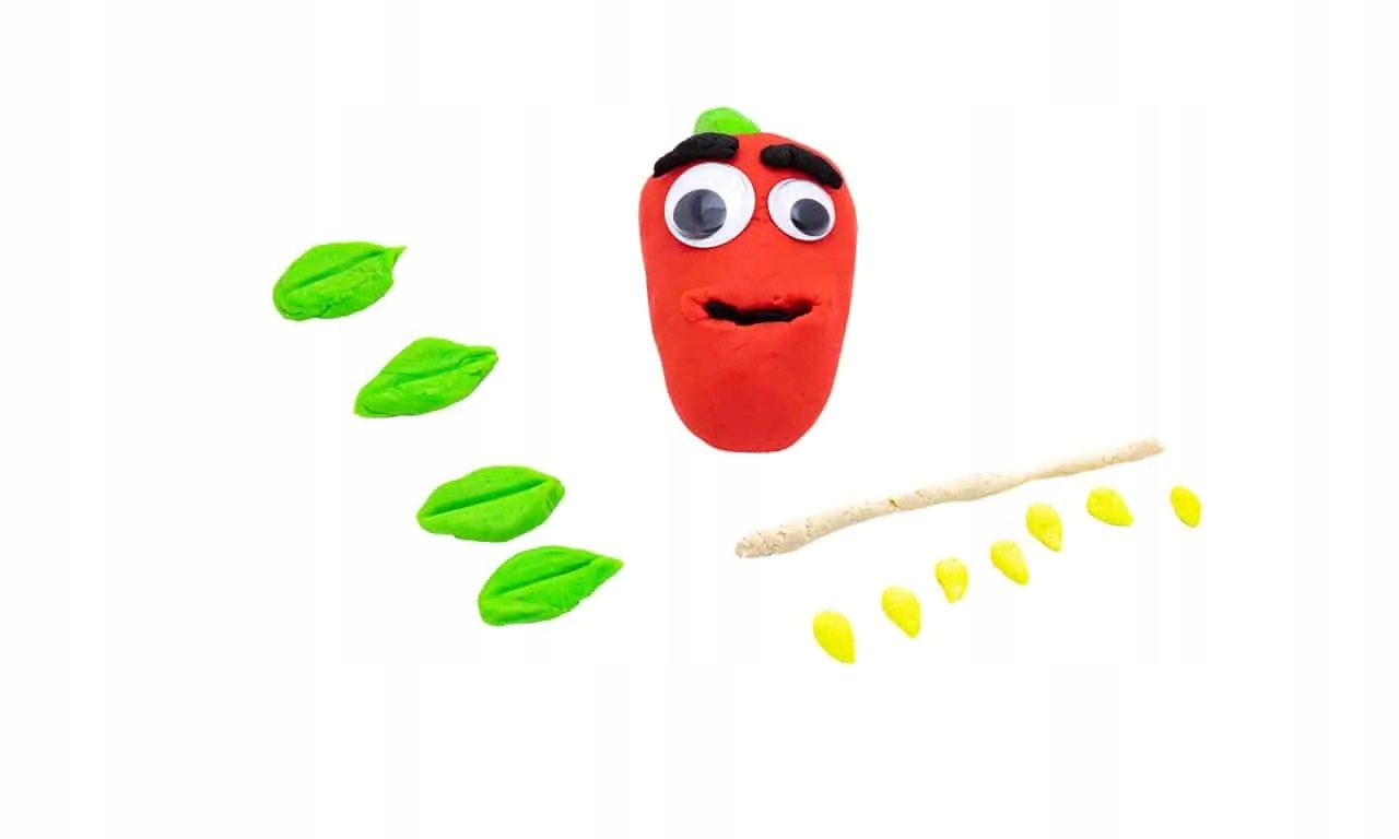 Masa plastyczna Frutolina Neon 4x100g ASTRA – Kreatywna zabawa dla dzieci