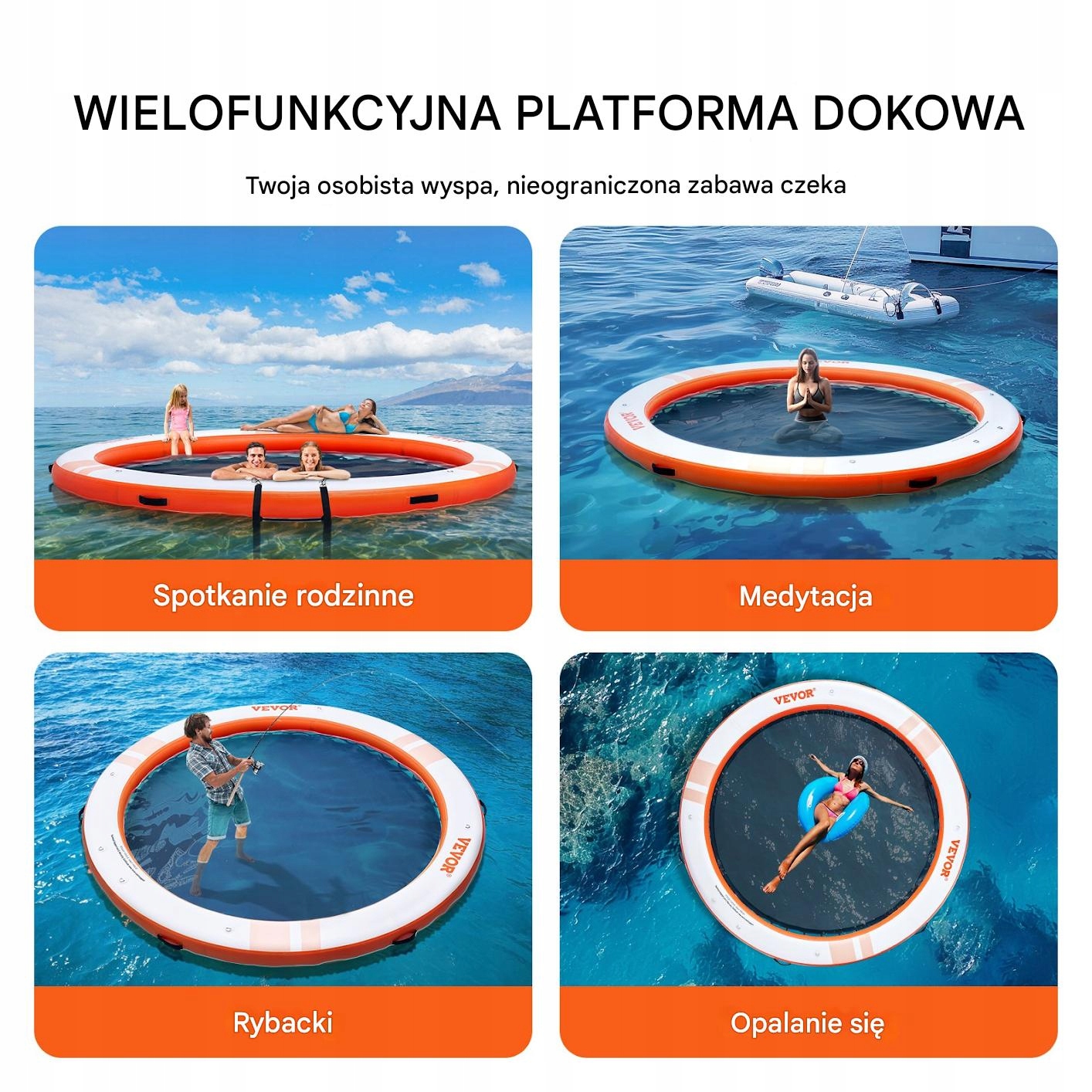 Wielofunkcyjne zastosowanie – Od relaksu po sporty wodne