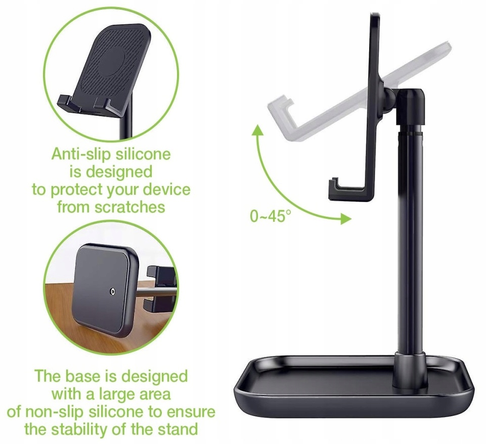 Regulacja kąta nachylenia i wysokości dla optymalnej widoczności