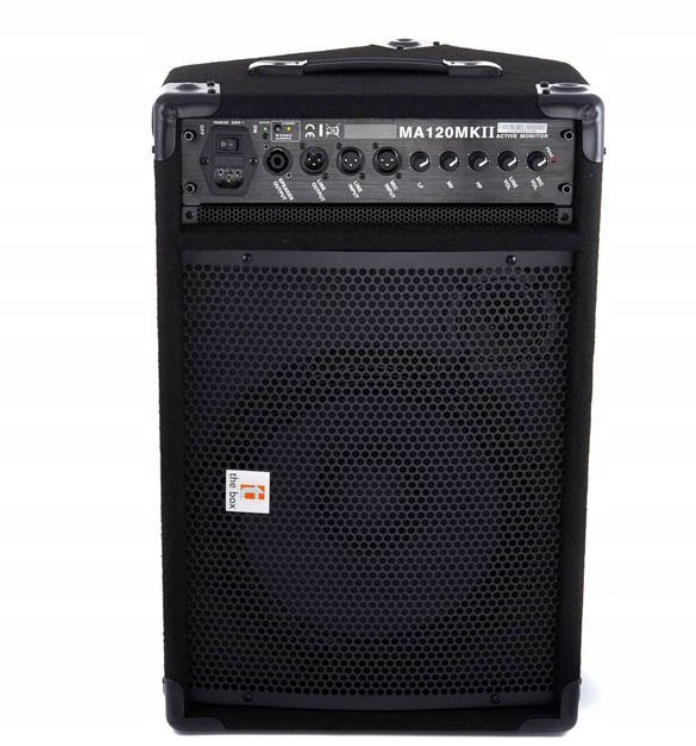 The box MA120 MKII – Aktywny Monitor 120W RMS z Wooferem 12 cali