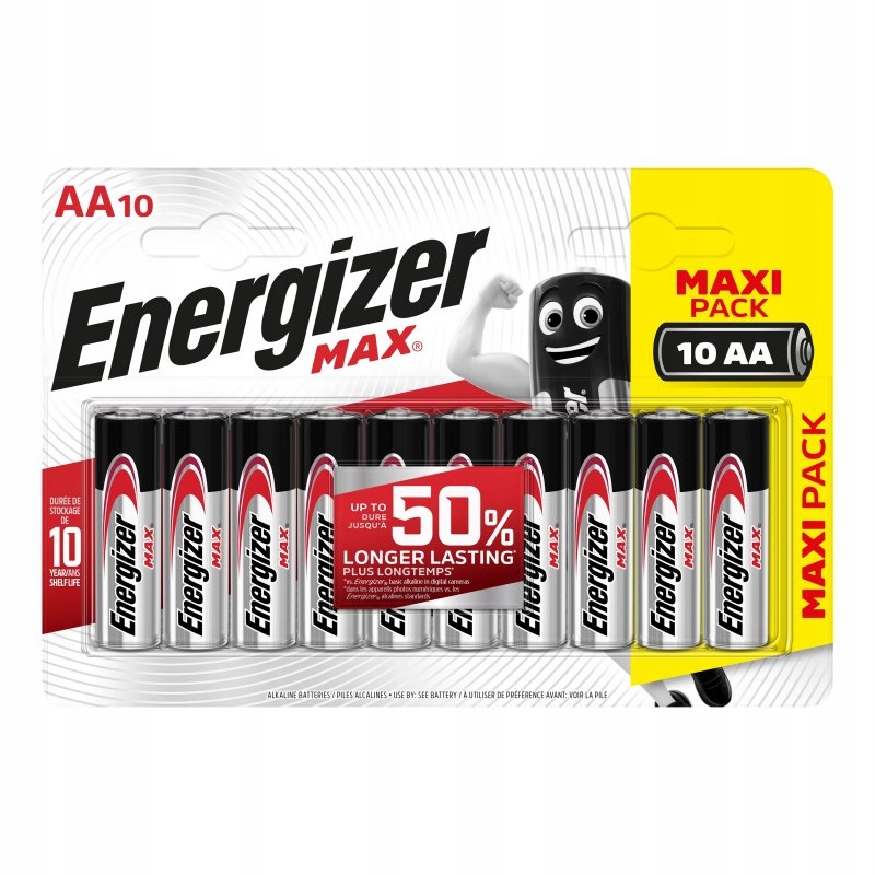 Długotrwała moc nawet do 10 lat