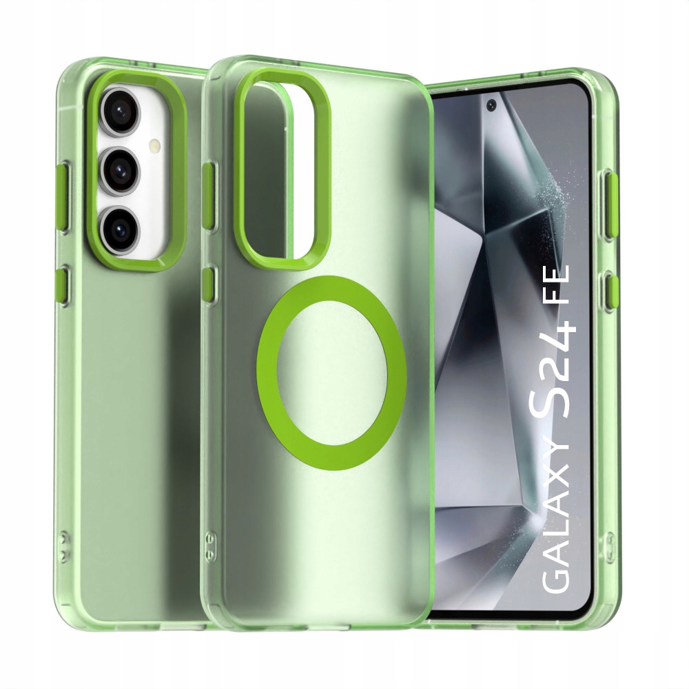 Etui matowe Supero Candycase Magsafe do Samsung Galaxy S24 FE – Styl i ochrona w jednym