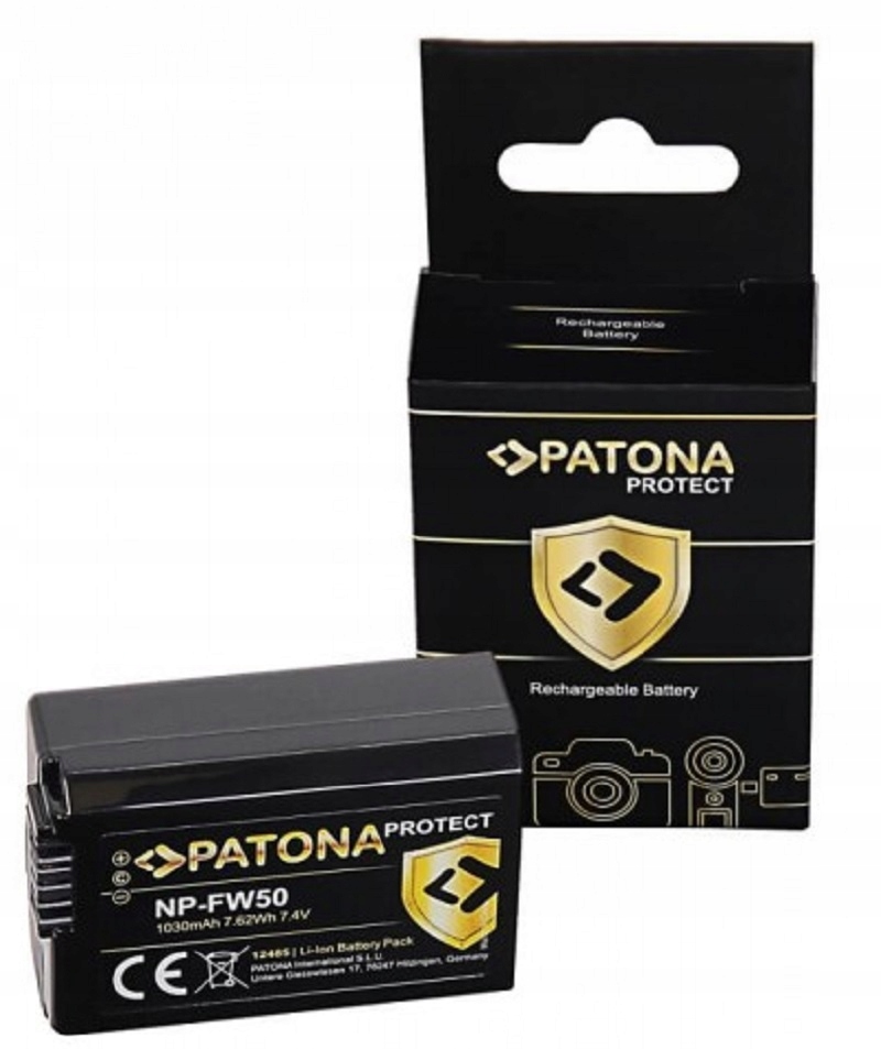 Akumulator Patona Protect NP-FW50 – Niezawodne zasilanie dla aparatów Sony