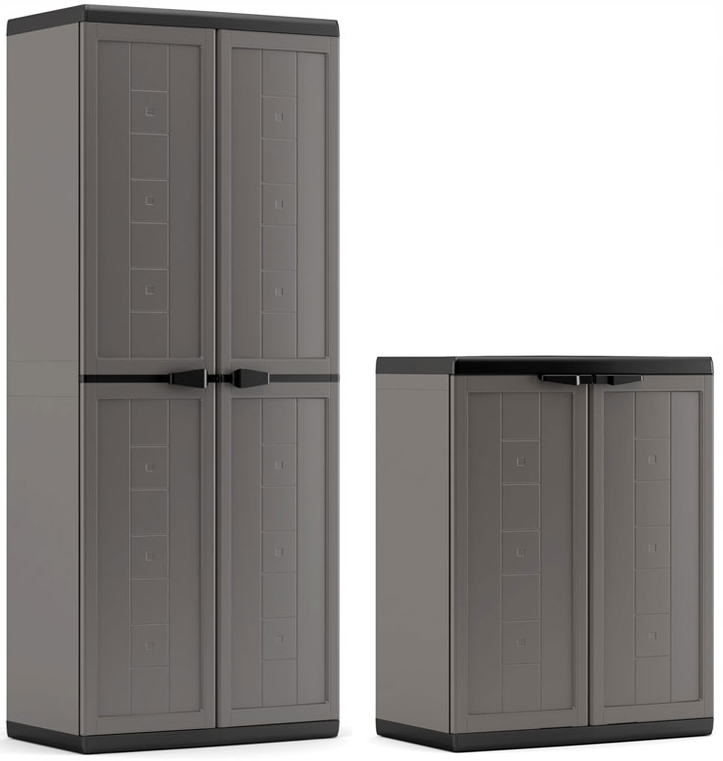 Zestaw szaf gospodarczych KETER/KIS JOLLY SET – Praktyczne rozwiązanie do przechowywania