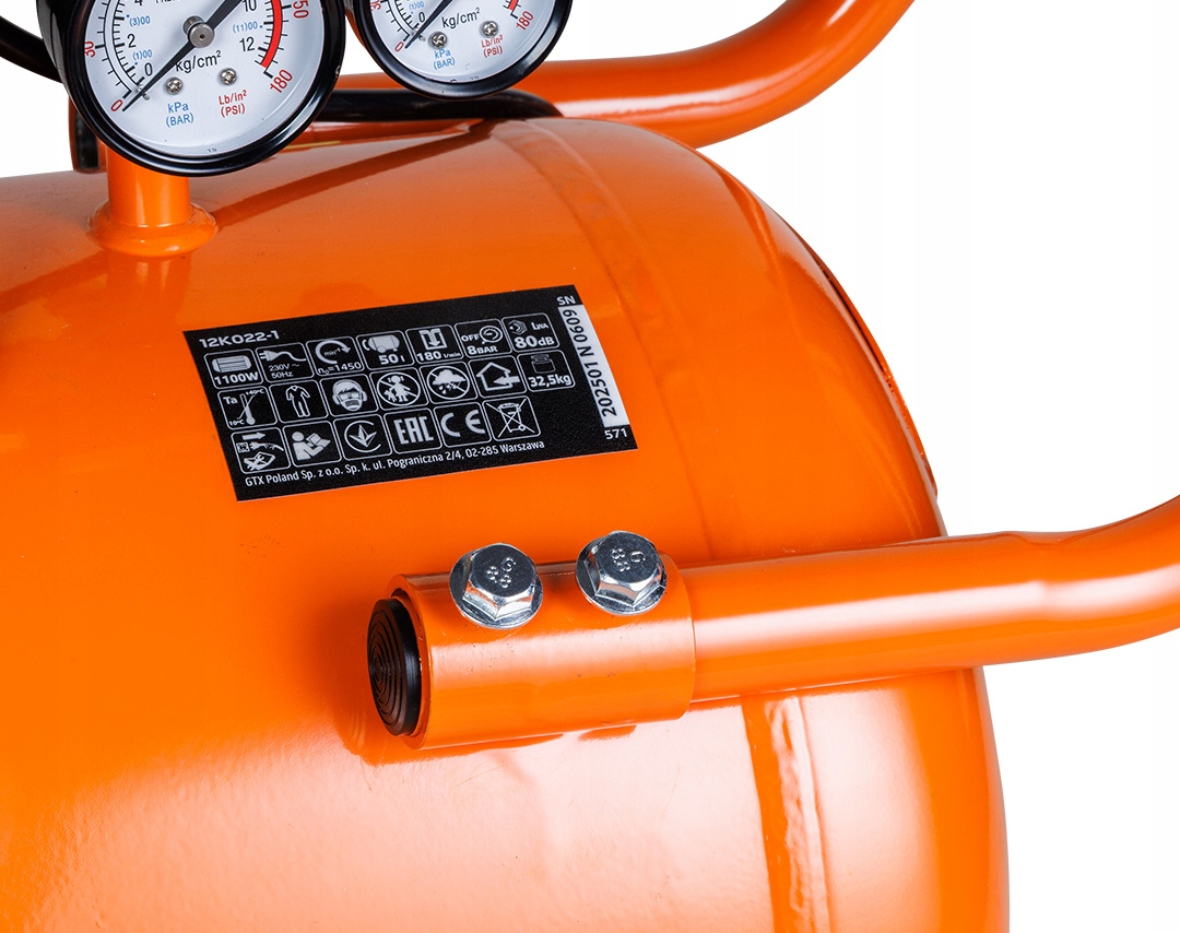 Wydajność i moc – 1100 W i 180 l/min dla intensywnej pracy
