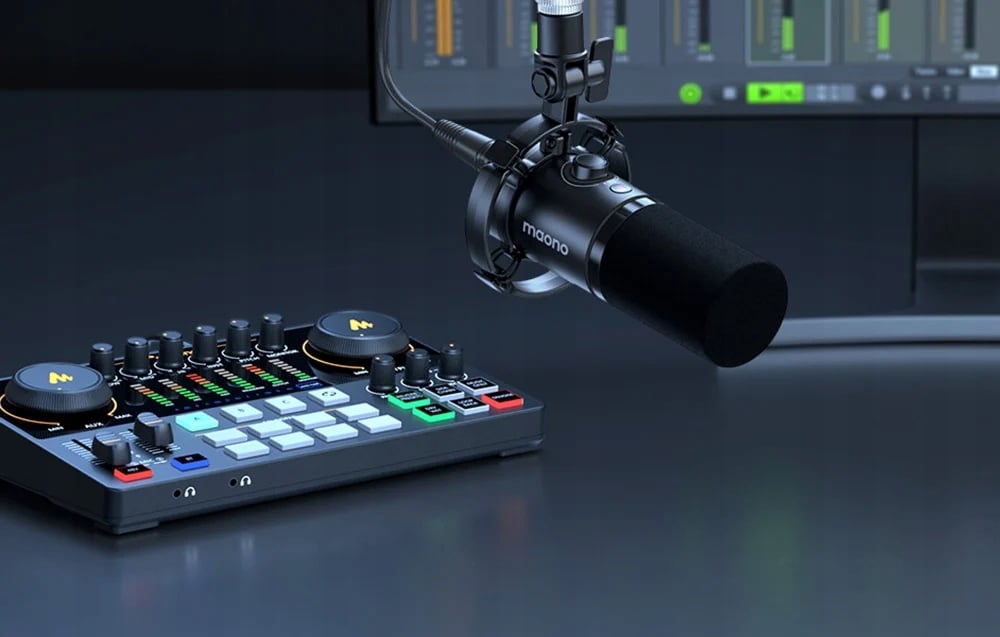 Zaawansowane oprogramowanie Maono Link do personalizacji dźwięku