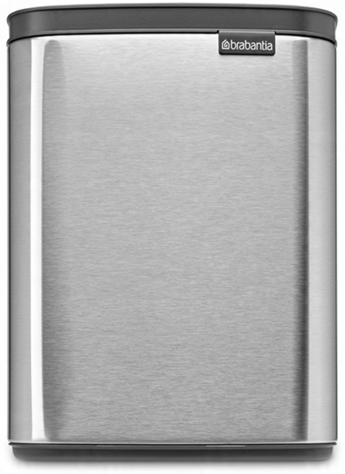 Kosz na śmieci Brabantia BO 7 L – Stal matowa, odporna na odciski palców