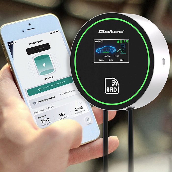 Wygodny wyświetlacz LCD 4.3'' z monitorowaniem temperatury