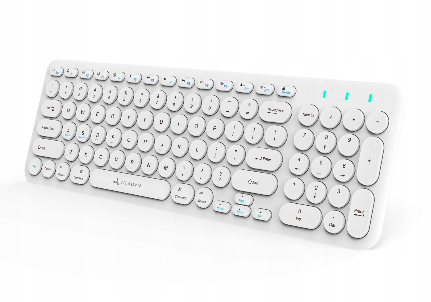 Funkcjonalna klawiatura membranowa z podświetleniem