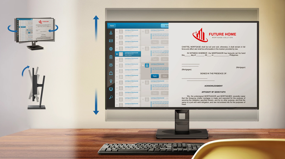 Technologia VA – Szerokie kąty widzenia i wysoki kontrast