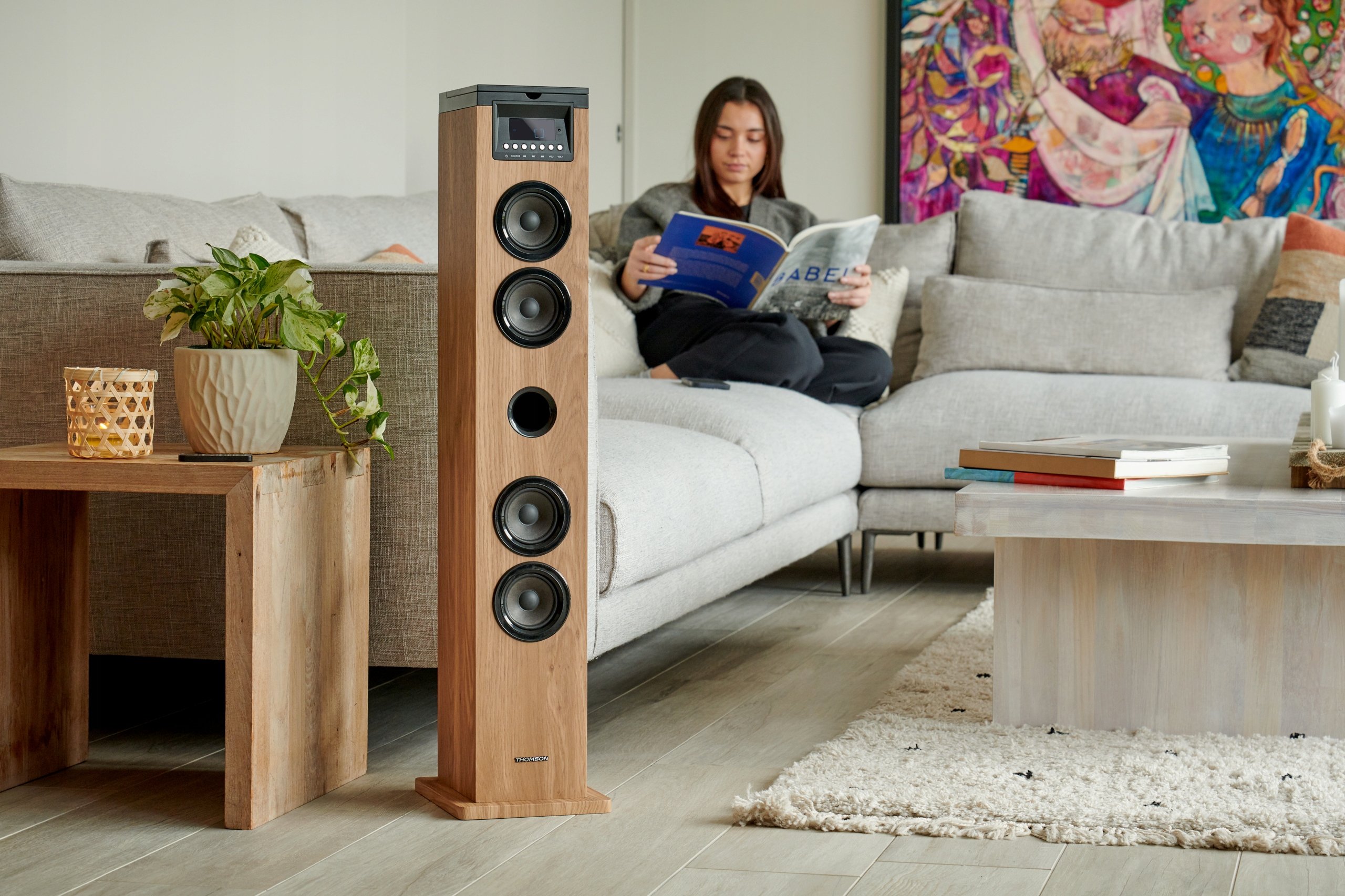 Wymiary i waga wieży Thomson DS122CD