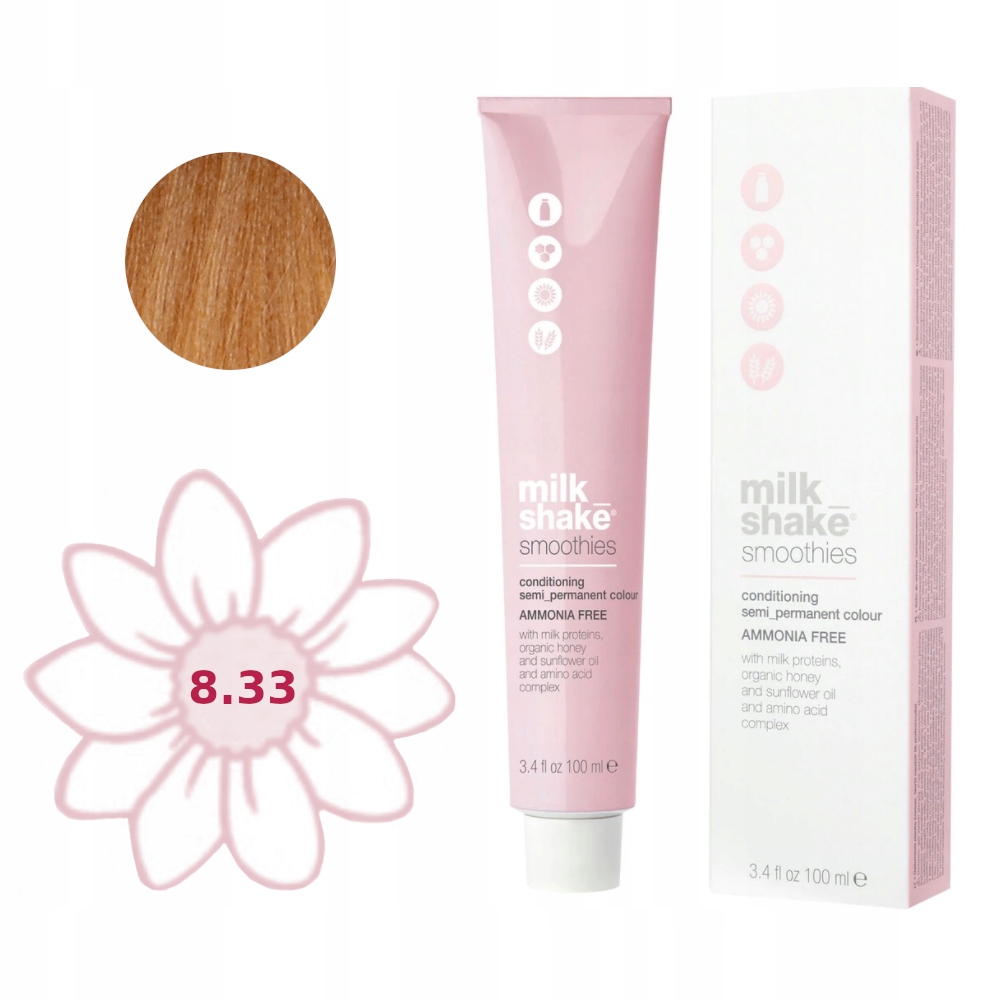 Kolor 8.33 – Jasny ciepły blond