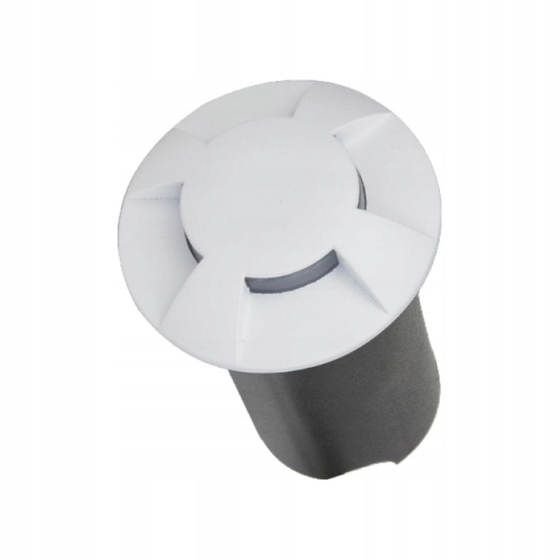 Oprawa Gruntowa Najazdowa 1W LED Biała 4-stronna IP67 VT-1171 – Idealne oświetlenie do ogrodu