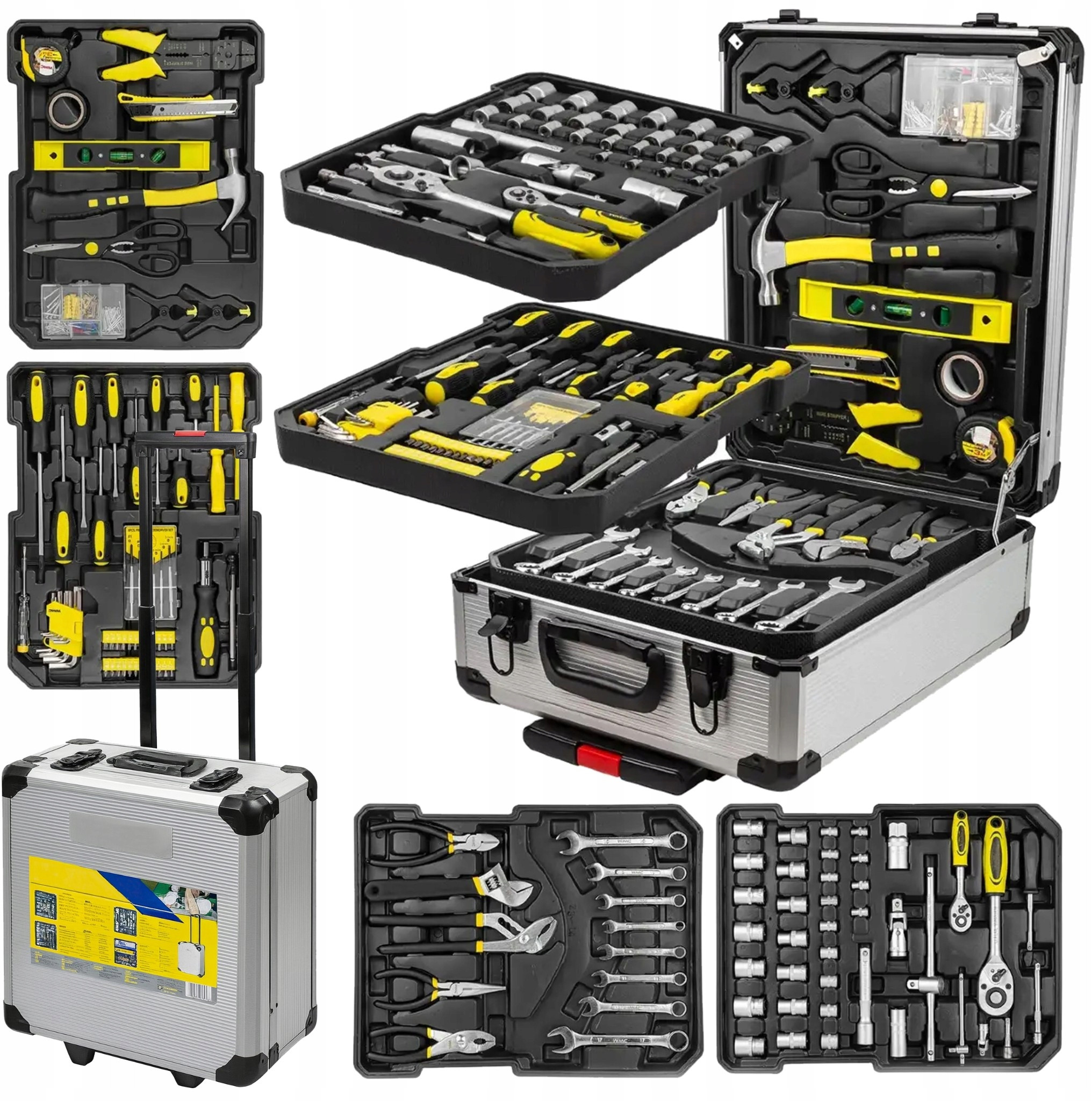 Zestaw narzędzi 246el. 1/4