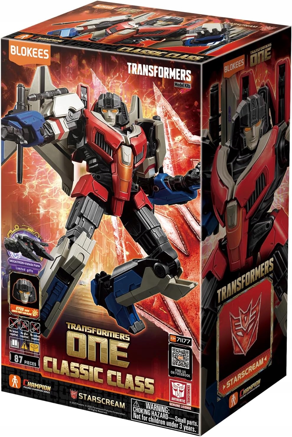 Wyjątkowy zestaw modelarski inspirowany światem Transformers