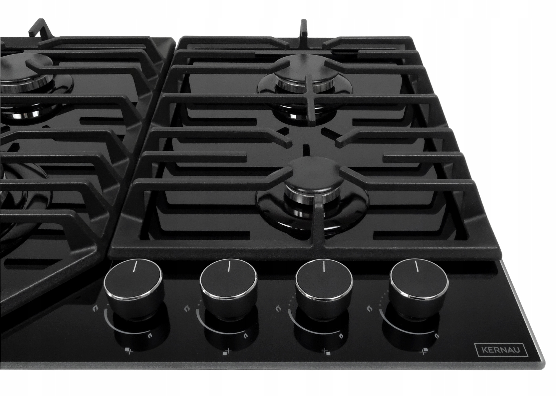 Stabilne żeliwne ruszty – Bezpieczne gotowanie z dużymi garnkami