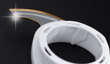 Ostrza z tytanową powłoką