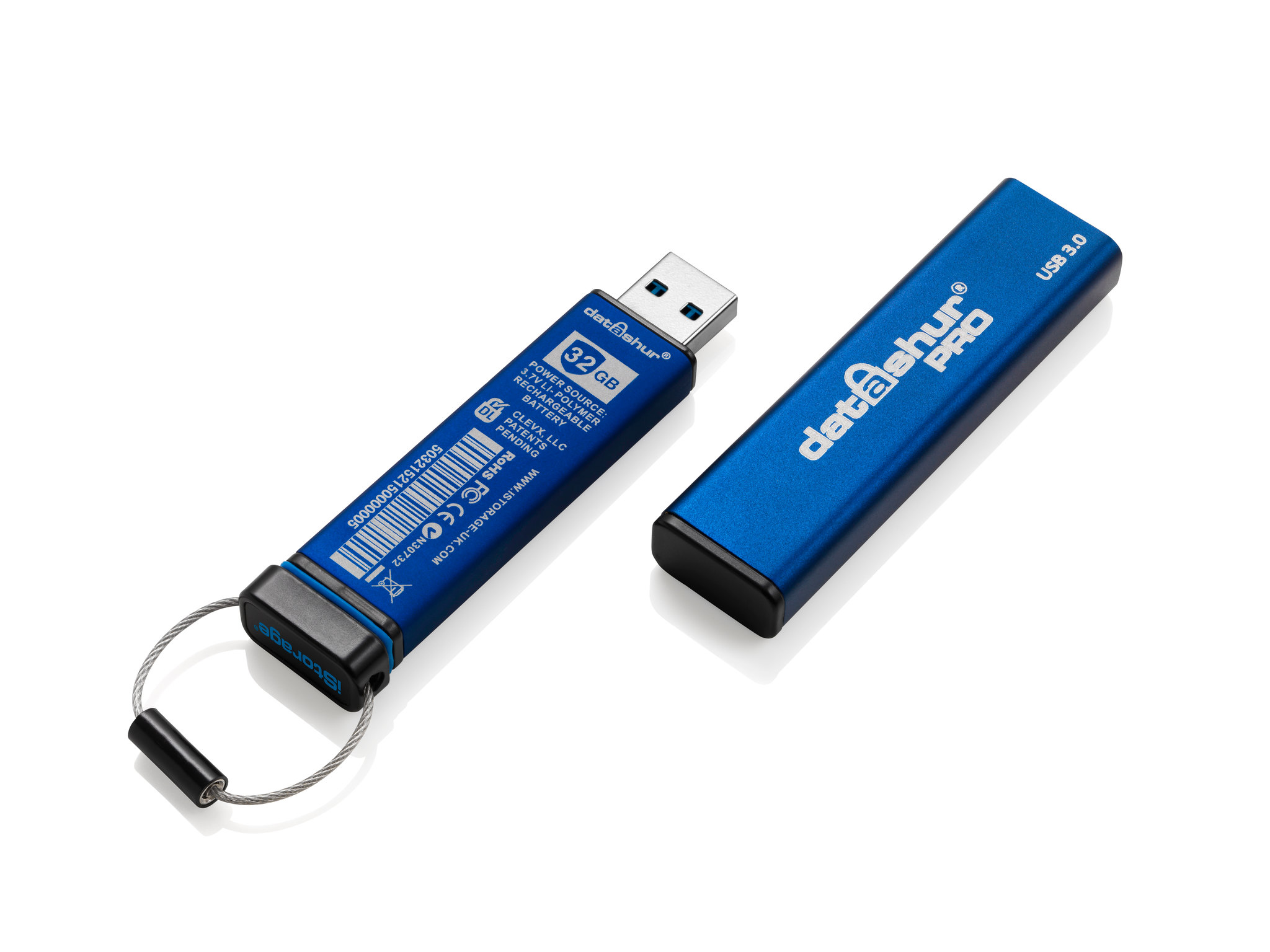 Pendrive iStorage datAshur Pro USB3 256-bit 64GB – Najwyższy poziom bezpieczeństwa danych