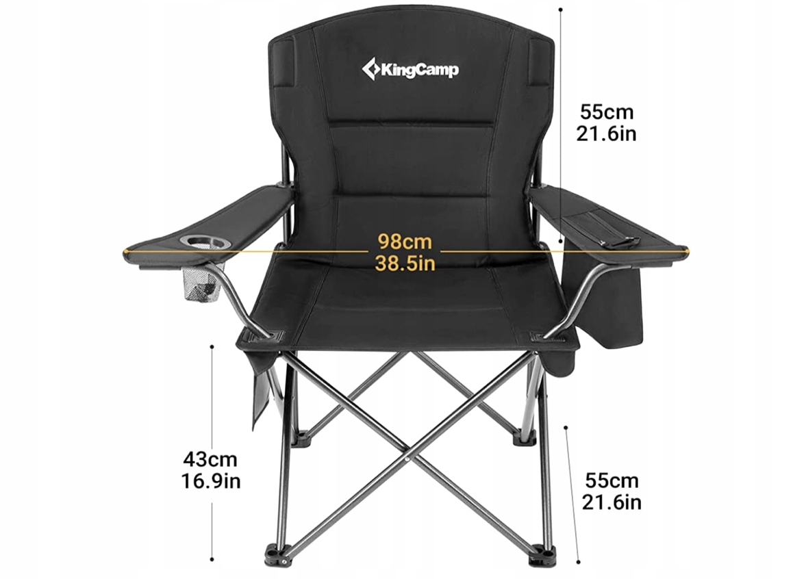 Stabilna konstrukcja i wytrzymałość do 136 kg