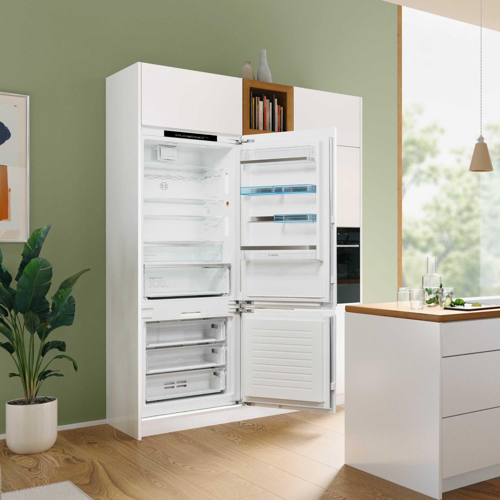 Lodówko-zamrażarka Bosch Serie 4 KBN96ADD0 – Wydajność i nowoczesny design