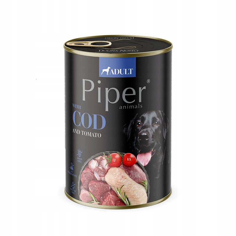 Mokra Karma dla psa z dorszem i pomidorem 400 g – Zdrowe odżywianie dla Twojego pupila