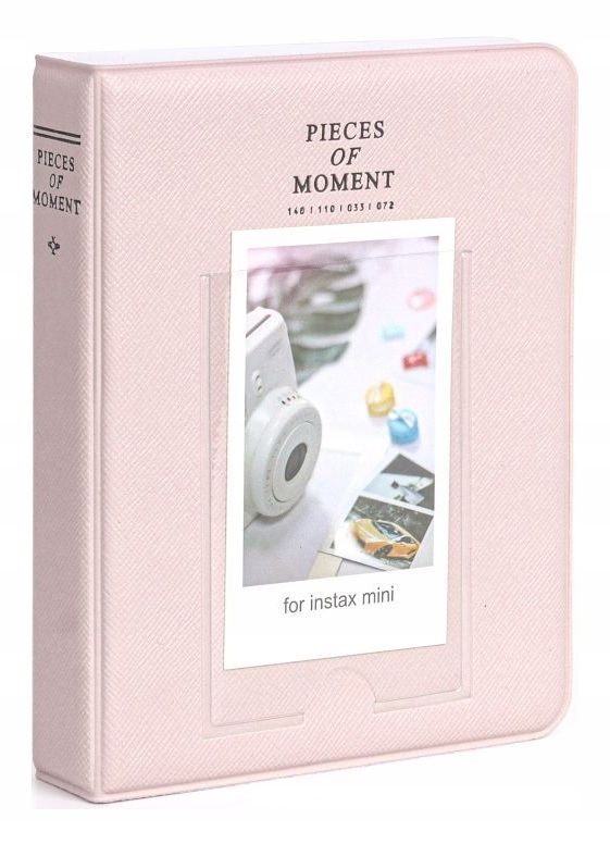 Elegancka oprawa i pastelowy róż – Stylowy wybór dla miłośników fotografii