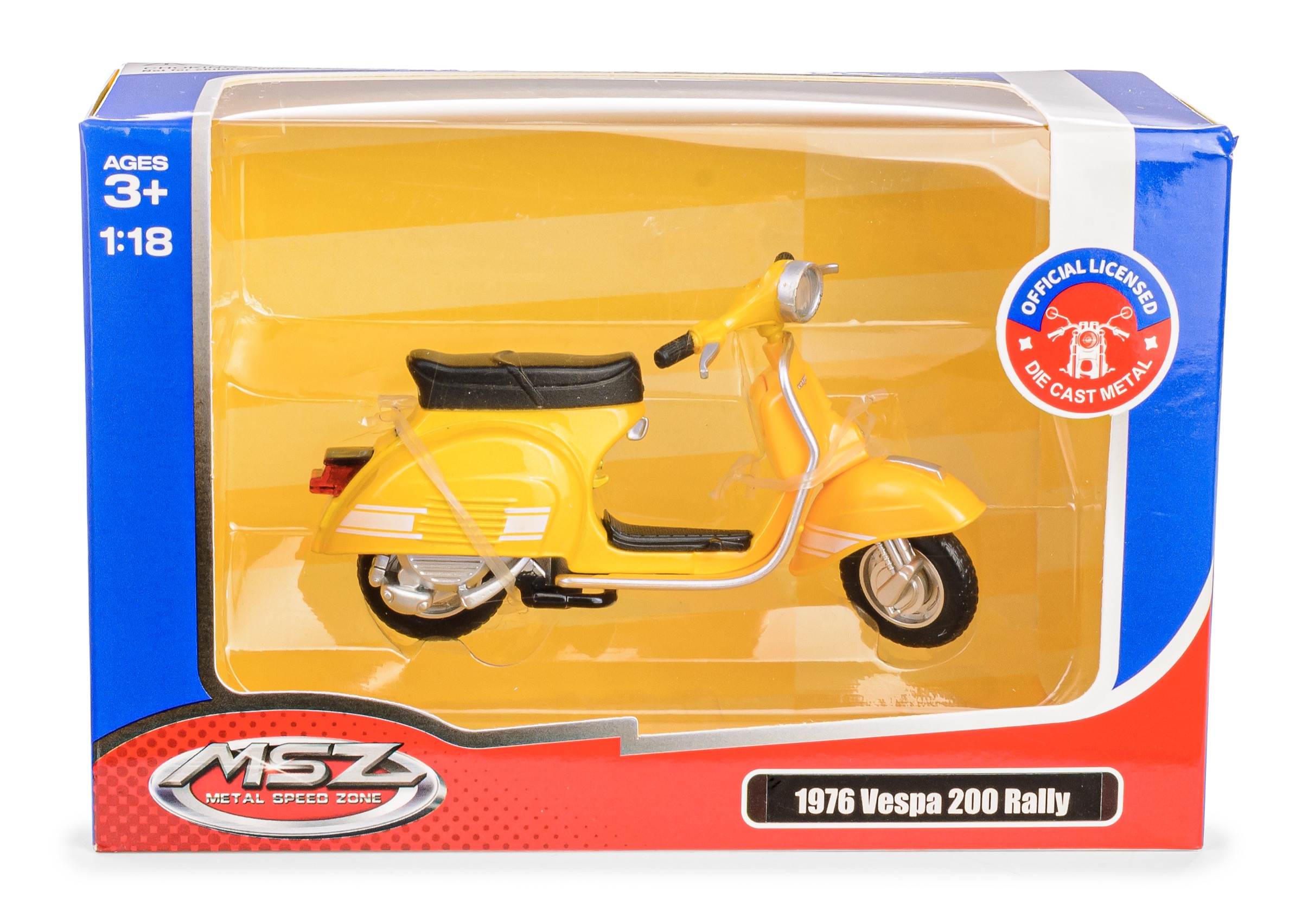 Daffi Model MSZ 1:18 1976 Vespa 200 Rally – Kultowa replika skuteru
