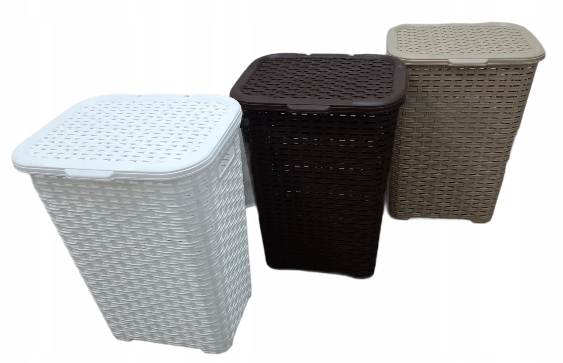 Modny design imitujący rattan