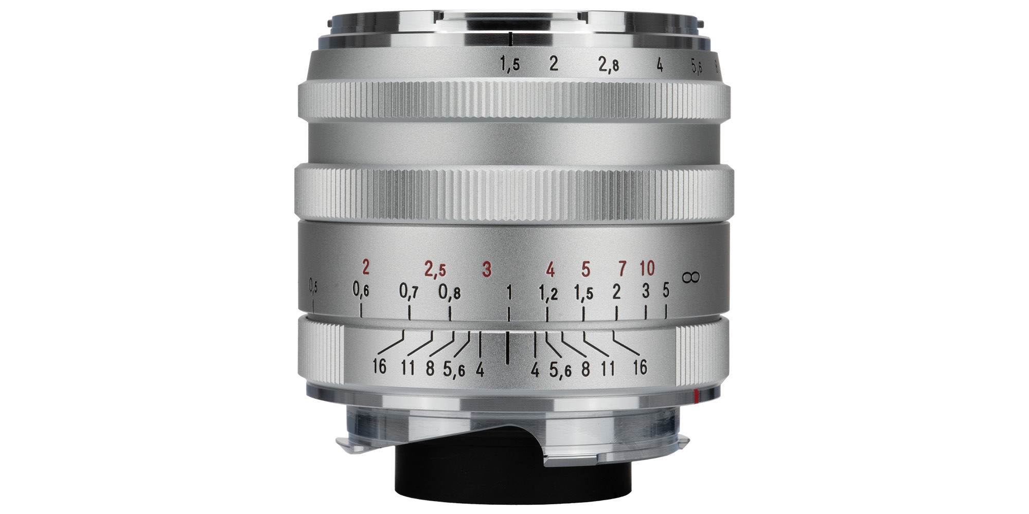 Obiektyw Voigtlander Nokton I Vintage Line 28 mm f_1,5 do Leica M - srebrny - Liczy się wnętrze
