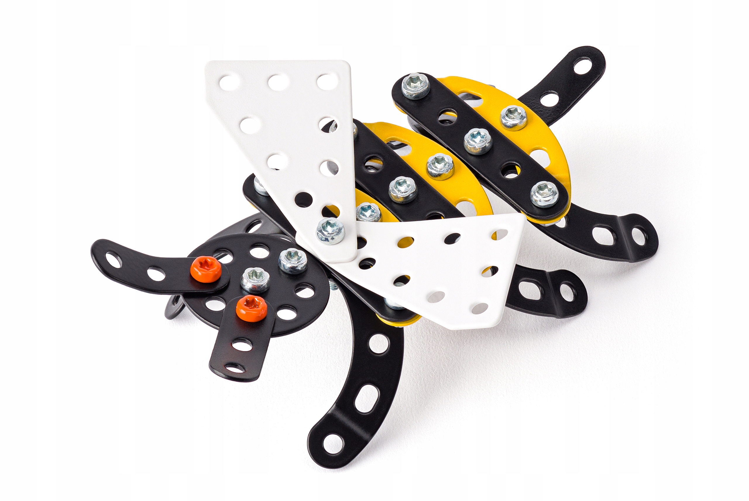 Klocki metalowe Merkur - Owad - Pszczoła, 55 el. 8203 – Kreatywna zabawa dla dzieci