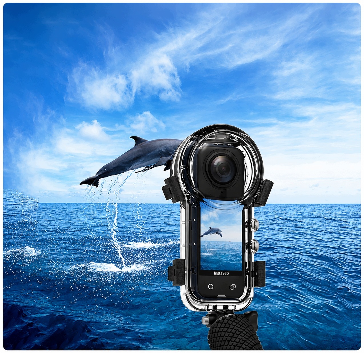 Obudowa wodoodporna do Insta360 X5 – Idealna do nurkowania i aktywności wodnych