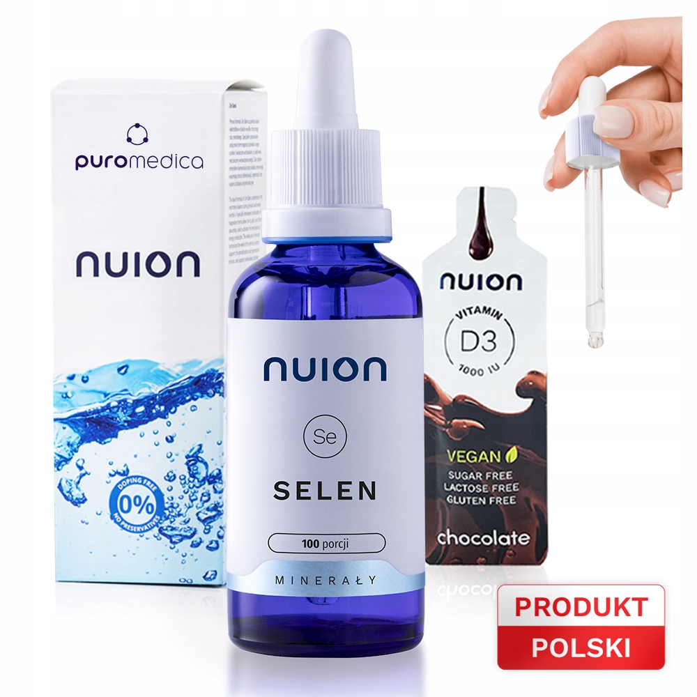 Selen NUION - 50 porcji - PUROMEDICA – Kluczowy suplement dla zdrowia