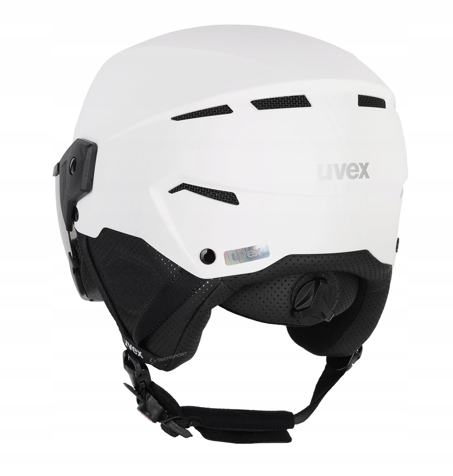 Kask narciarsko-snowboardowy Uvex Instinct Visor White Black Mat 2023 – Ochrona i styl na stoku