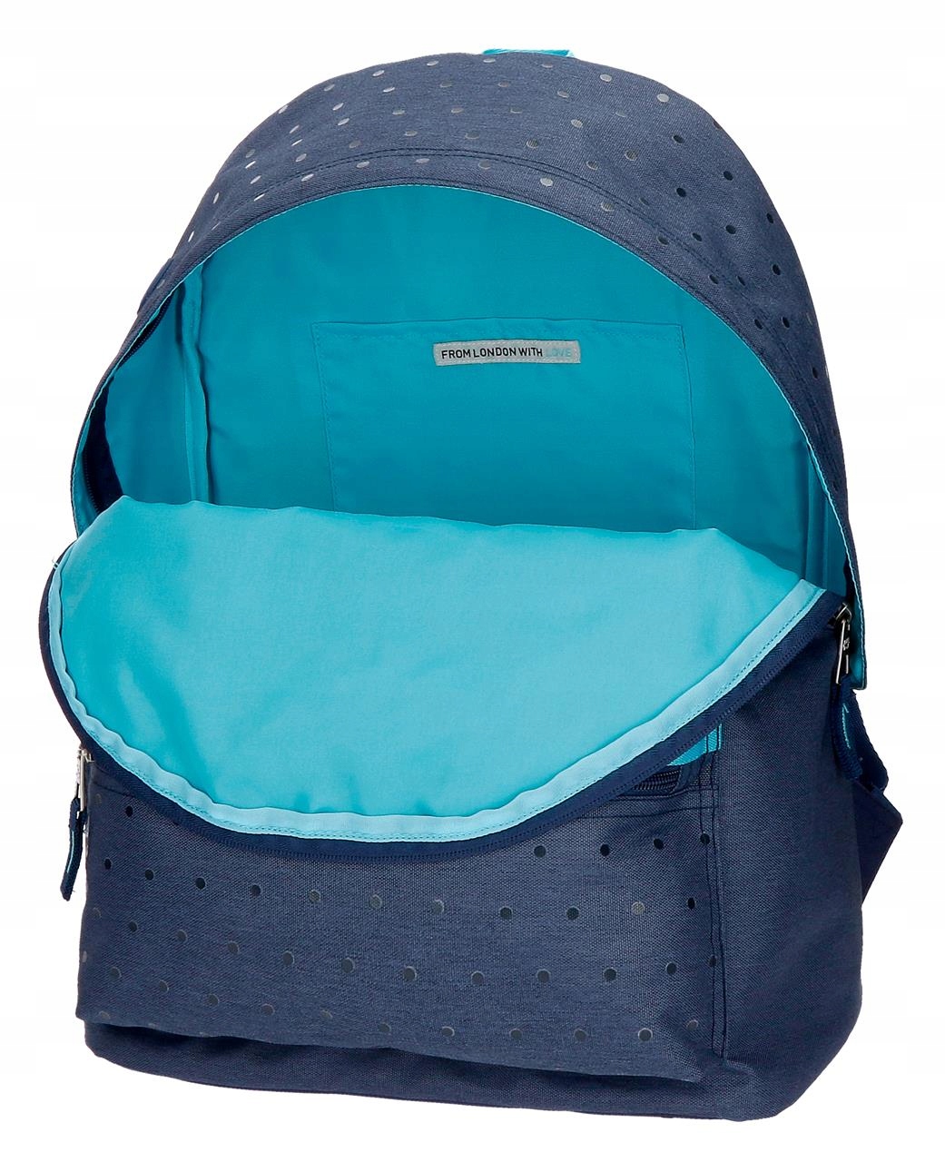 Pojemna komora i dodatkowa kieszonka na drobiazgi