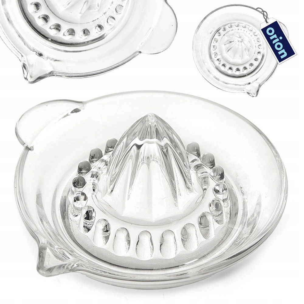 Wyciskacz do Cytrusów 14 x 13,5 x 7 cm Szklany Przezroczysty ORION – Idealny do świeżych soków