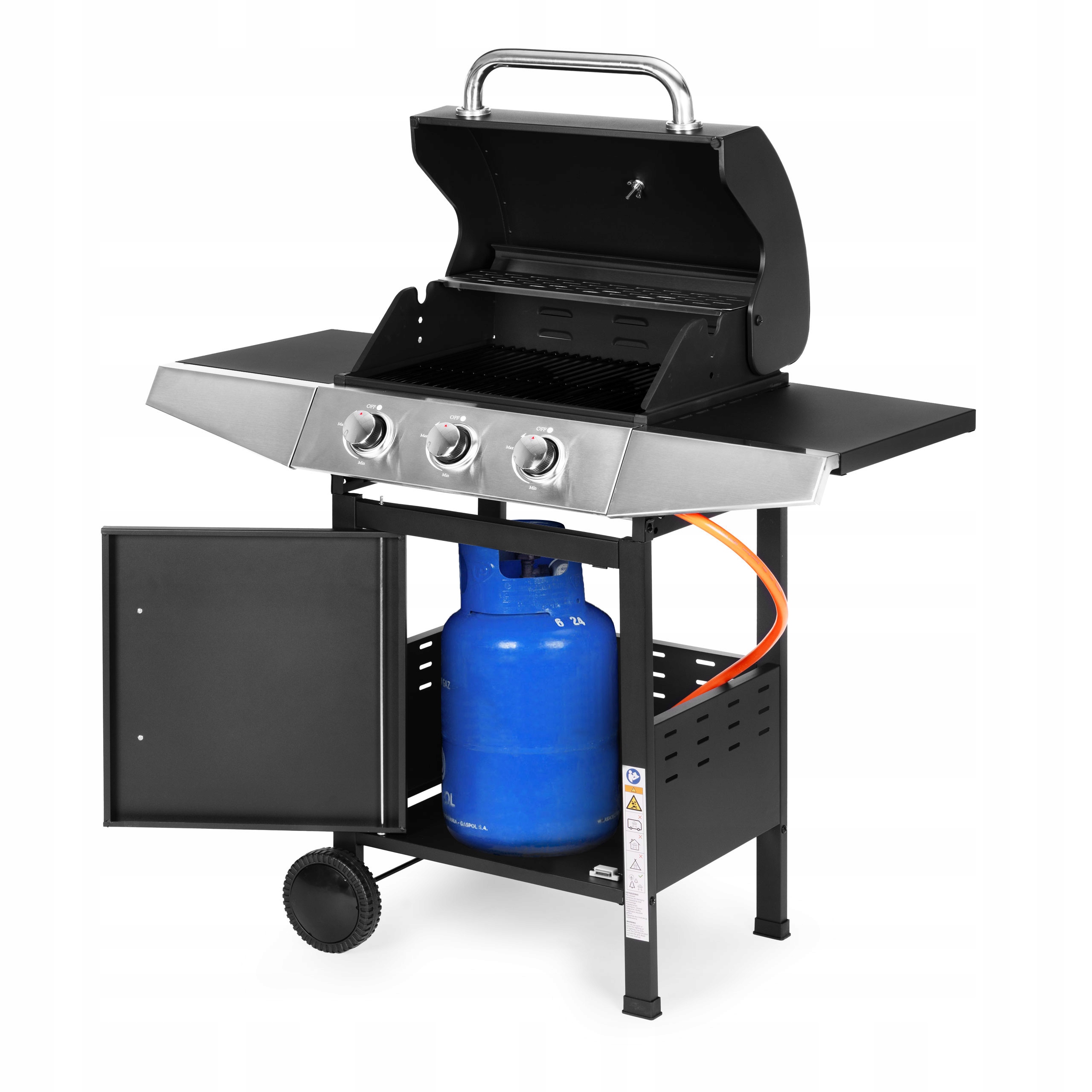 Grill gazowy ogrodowy 10.2 kW – Idealny do Twojego ogrodu